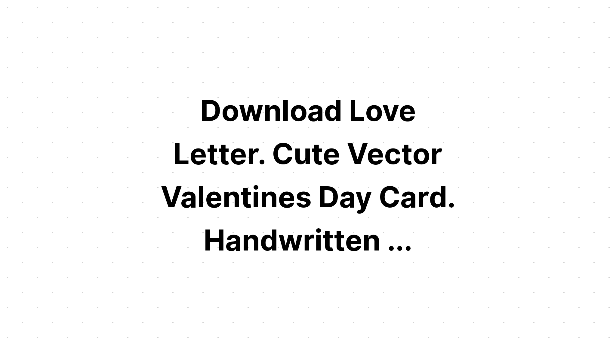 Download Love Letter Svg - SVG Layered